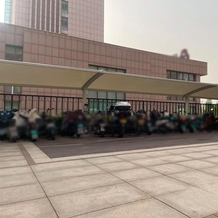 浮山县膜结构电动车棚